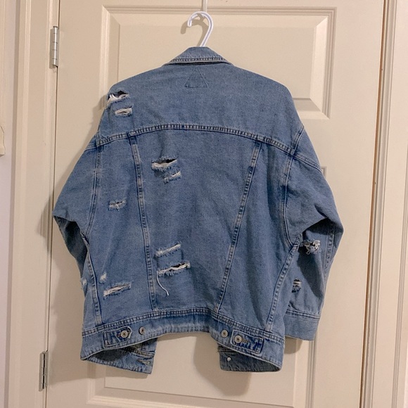 Distressed Denim Jacket - Signature 8 ASOS - Picture 2 of 3